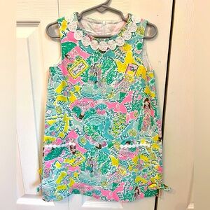 Lilly Pulitzer Girls Shift Dress size 5